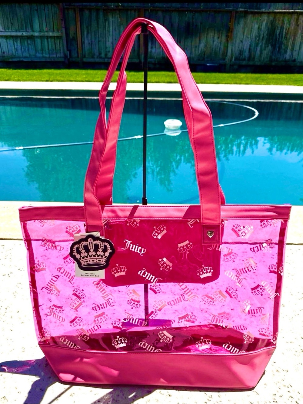 Viral Juicy Couture Crown Beach Tote